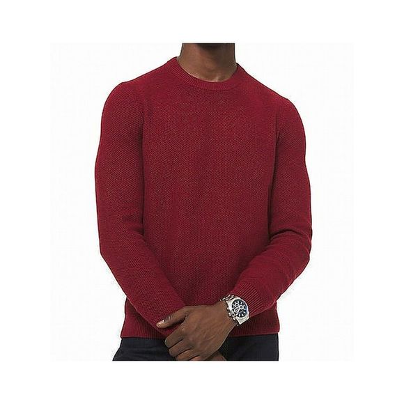 Michael Kors Sweaters Michael Kors Mens Red Long Sleeve Crew Neck